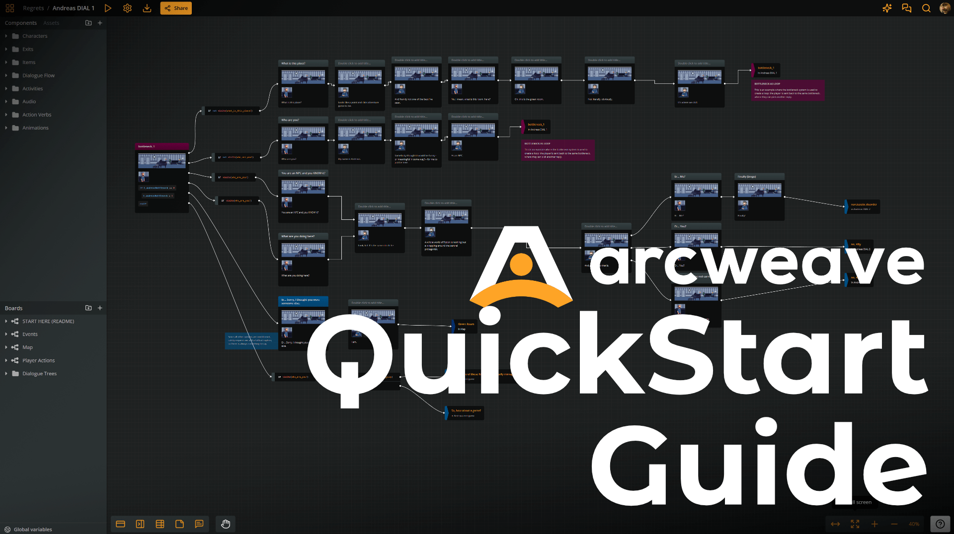 Your Arcweave Quickstart Guide - Landscape Illustration Collection - HD Quality